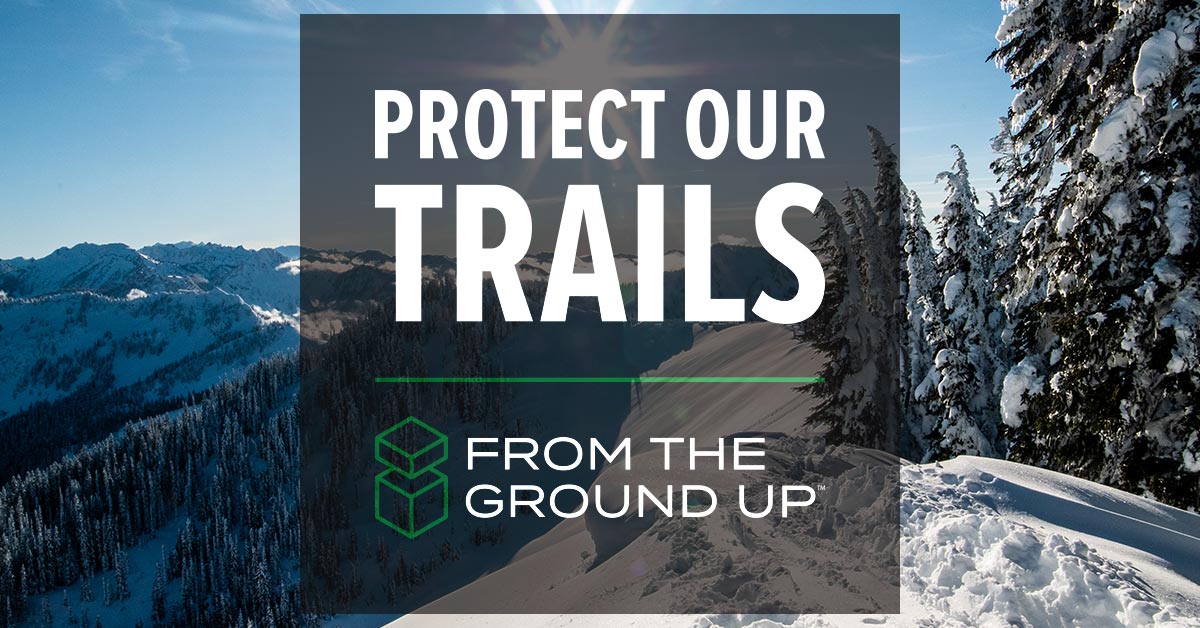 From The Ground Up Socks - Protect Our Trails